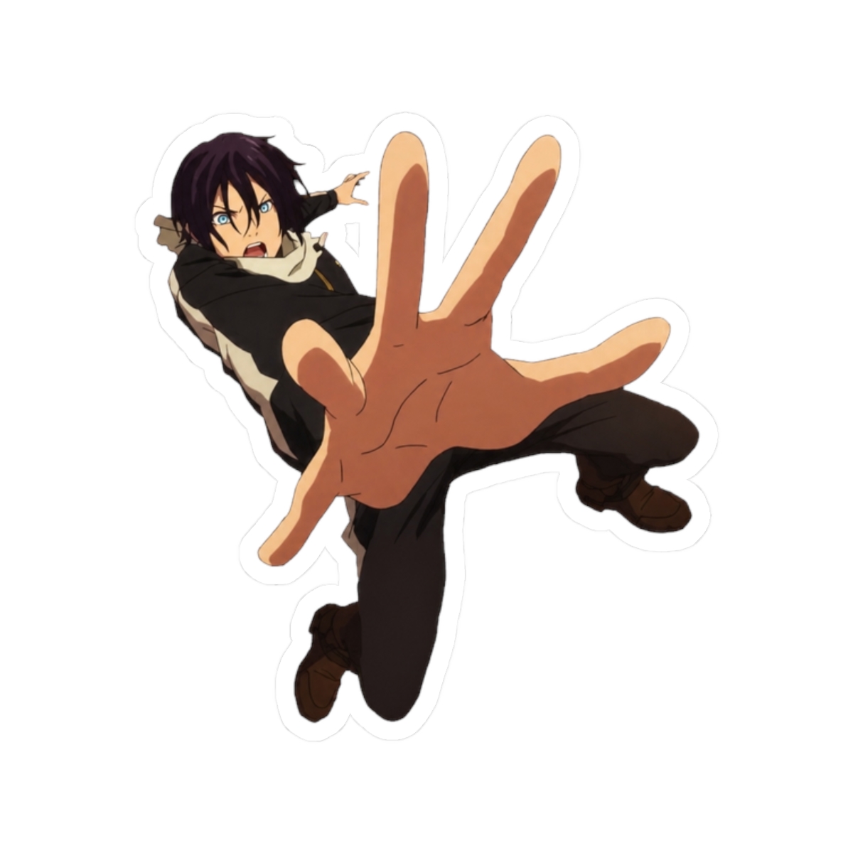 Yato Hand Pose Sticker | Noragami - alternate angle 3, merchandise