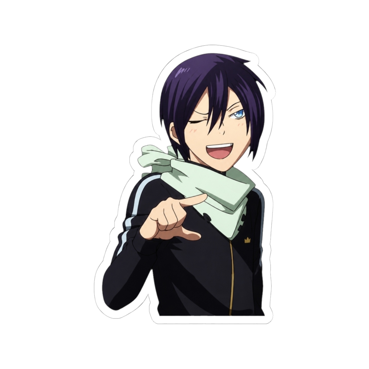 Yato Points Sticker | Noragami - alternate angle 2, merchandise