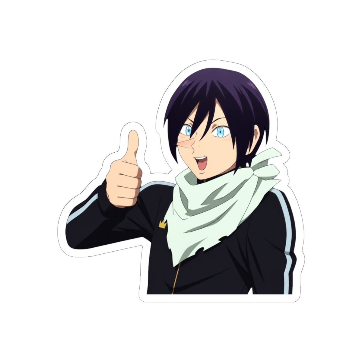 Yato Expression 6 Sticker | Noragami - alternate angle 2, merchandise