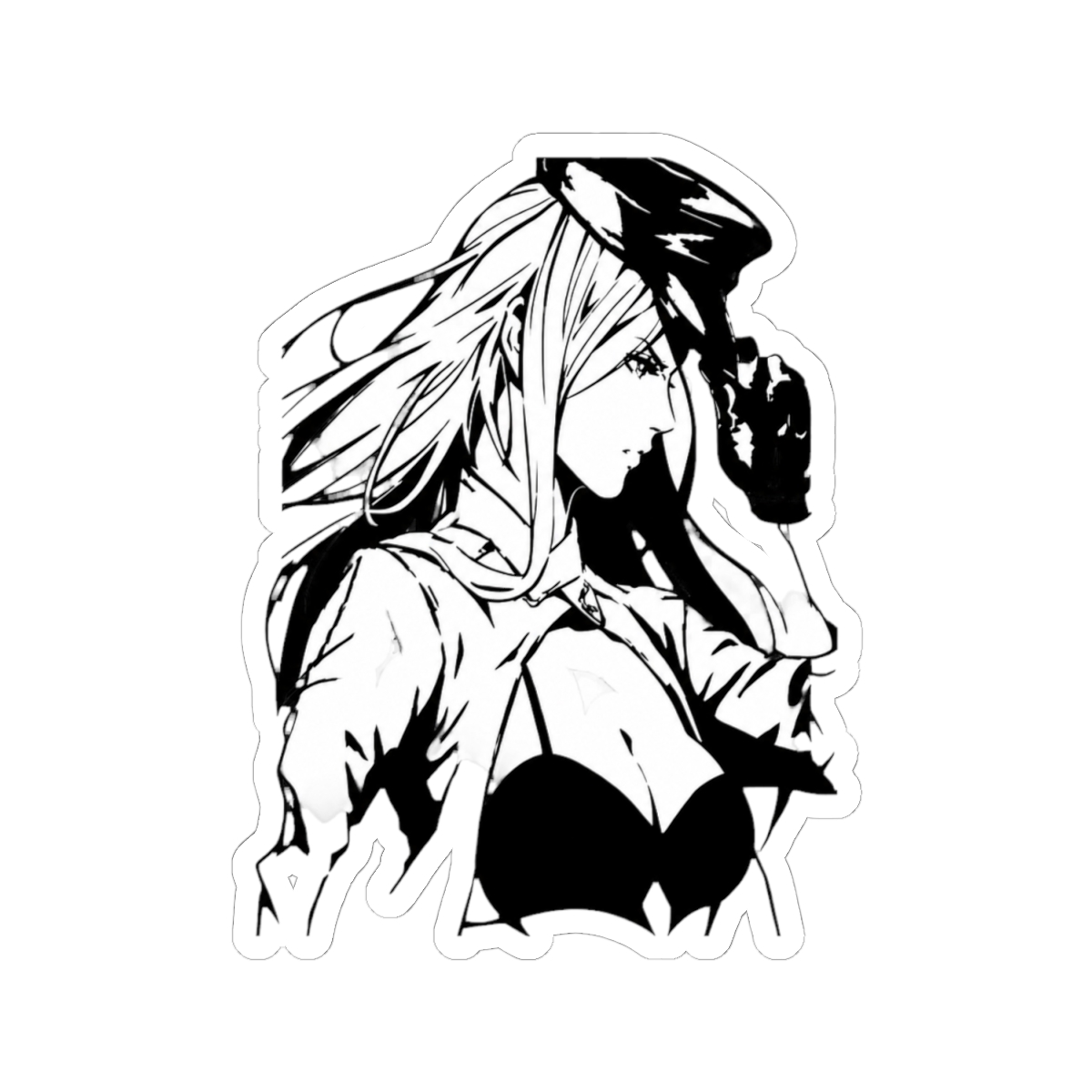 Bishamon Noragami Sticker - alternate angle 1, merchandise