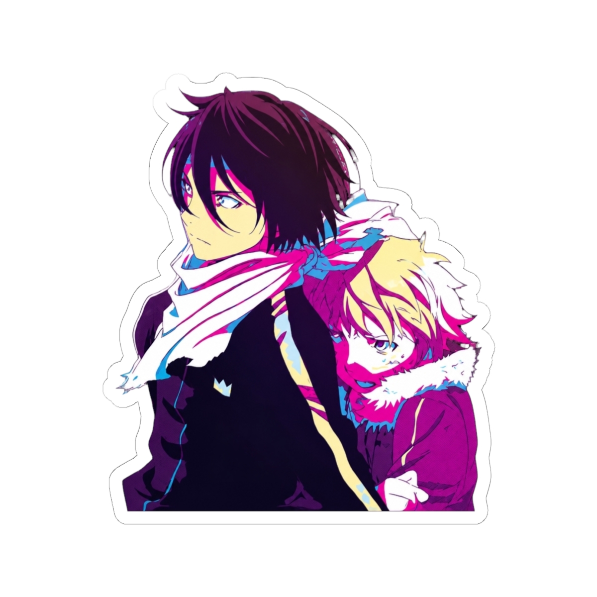Noragami Yato and Yukine Sticker - alternate angle 2, merchandise